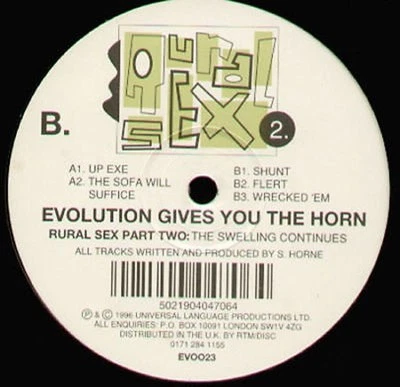 THE HORN - Rural Sex Part Two: Schwellung Continues - 1996 EVOLUTION - EVO-023 - Bild 1 von 2