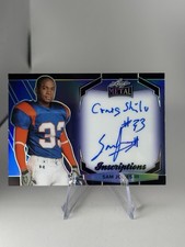 2024 Leaf Blue Mountain State Inscriptions Sam Jones III /150 Auto Netflix Shilo