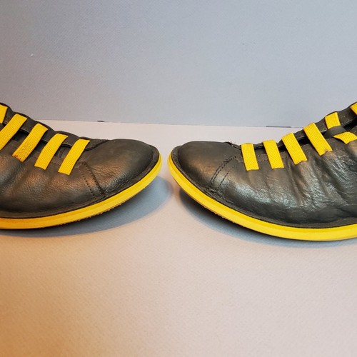 Camper Beetle 18751-005 Men's Size 9 (42) Black Casual Lightweight Leather Shoes - Picture 8 of 11