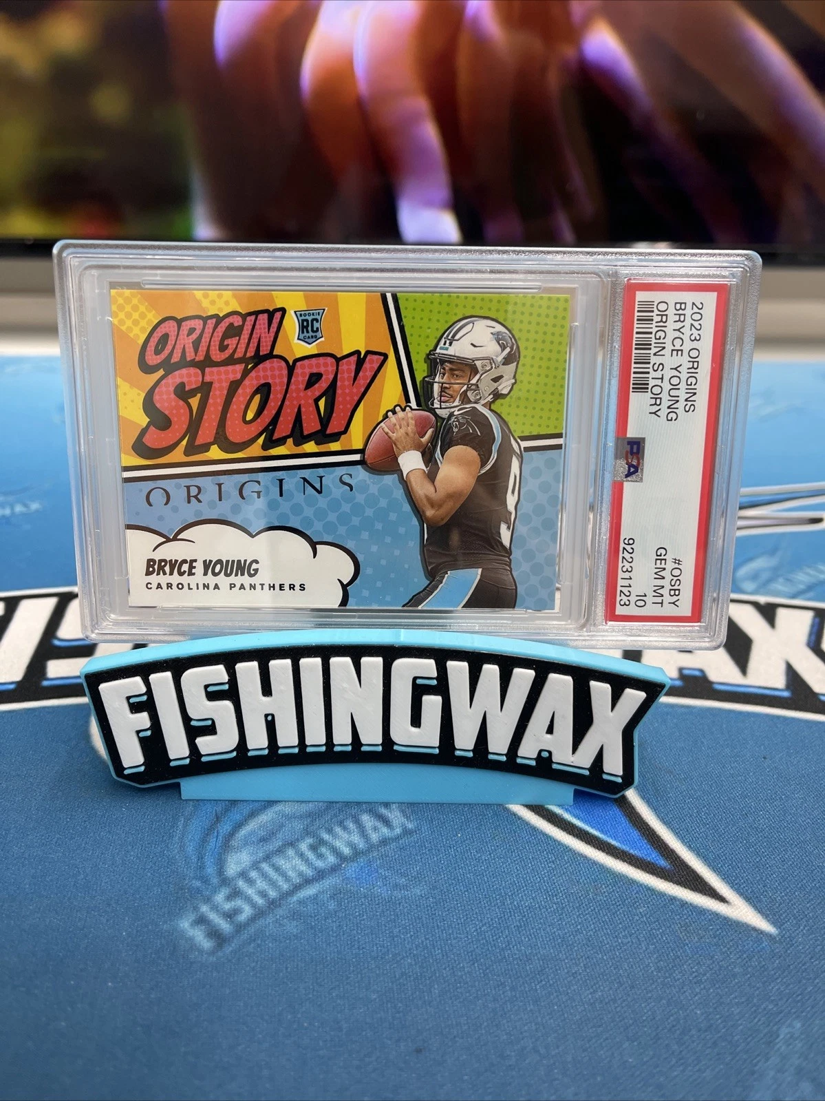 Bryce Young Panini Origins Origin Story #OSBY Base