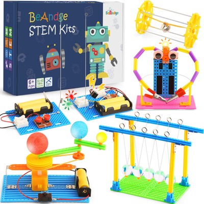 STEM Science Kits for Kids Age 8-12 Boys Activities Robot Building Kit 6-8 Girls