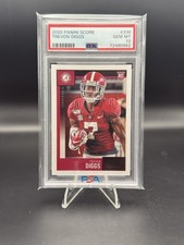 2020 PANINI SCORE TREVON DIGGS ROOKIE CARD ALABAMA #336 RC PSA10?. rookie card picture