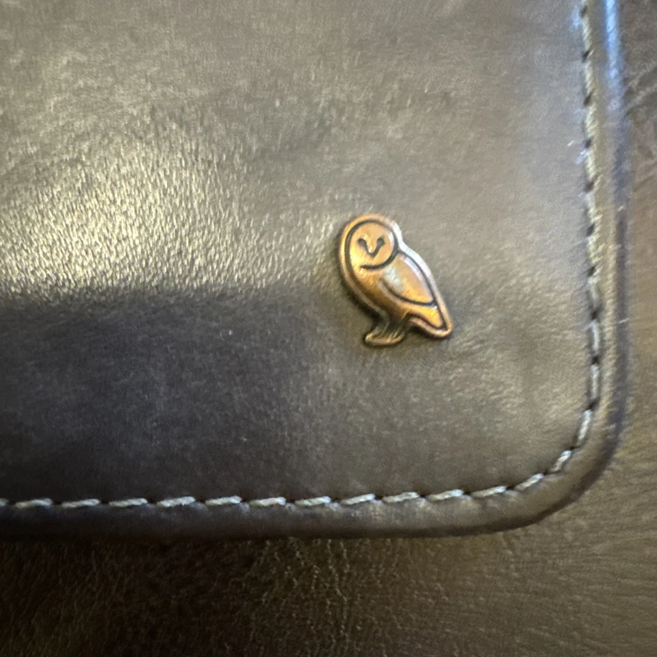 Bellroy Hide and Seek Wallet Gray and blue Leather RFID Protected  - Image 2 of 4