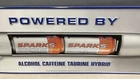 Vintage Sparks Alcohol Caffeine Advertisement Metal Sign Rocket 38x9.5”