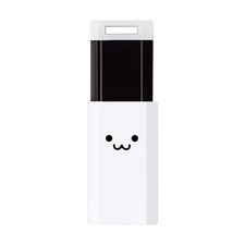 ELECOM USB Memory 64GB USB3.1  USB 3.0 Knock Type White MF-PKU3064GWHF
