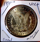 MORGAN SILVER DOLLAR 1880 O FROSTY UNC NICE RARE DATE MICRO O FROSTY
