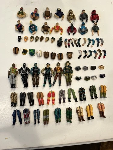 Vintage GI Joe / Cobra Parts Lot - ARAH