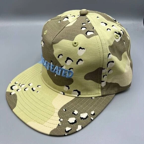 Sombrero invicto para hombre marrón camuflaje correa trasera gorra nueva Foto 2 de 4