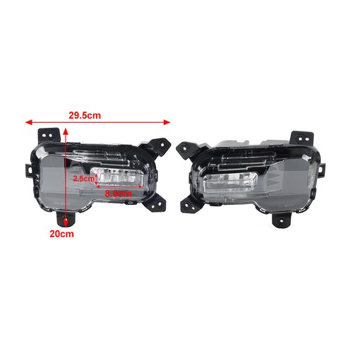 Daytime Running Light Fog Lamp Turn Signal For Kia KX5Sportage2022-2024 - Picture 14 of 14