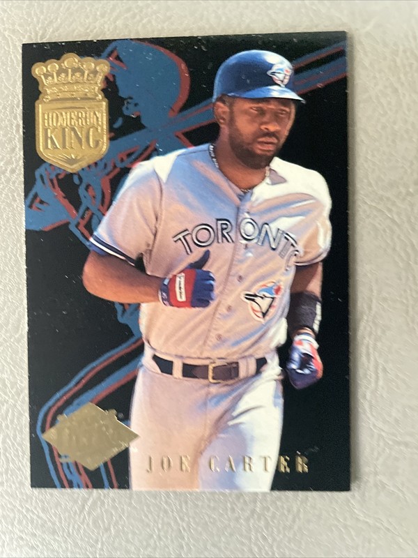 1994 Fleer Ultra Home Run Kings Joe Carter 6 of 12 Nr. Mt. to Mt. Ungraded. Used