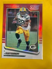 D60402  2018 Score Red Zone #123 Ty Montgomery PACKERS #18/20