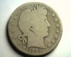 1894-O BARBER HALF DOLLAR ABOUT GOOD AG NICE ORIGINAL COIN BOBS COINS FAST SHIP
