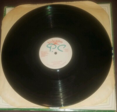 John Holt / Captain Senbal 12'' Ghetto Queen / Version Volcano Jamaica import vg