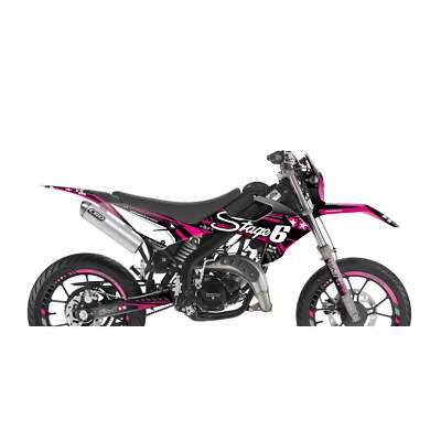Deko Grafik Set Stage6 rosa RIEJU 50 MRT PRO 2009-2025