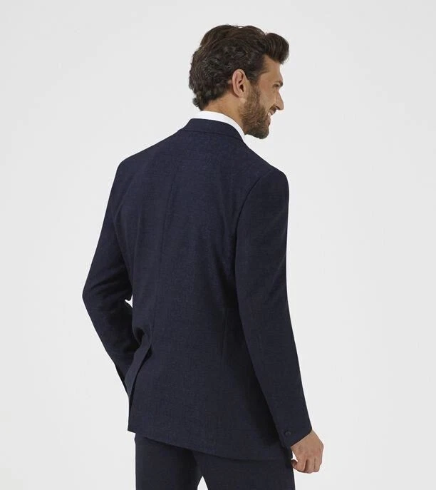 Chaqueta De Cena Azul Skopes Para Hombre Talla 34-62 Traje Formal - Imagen 3 de 4
