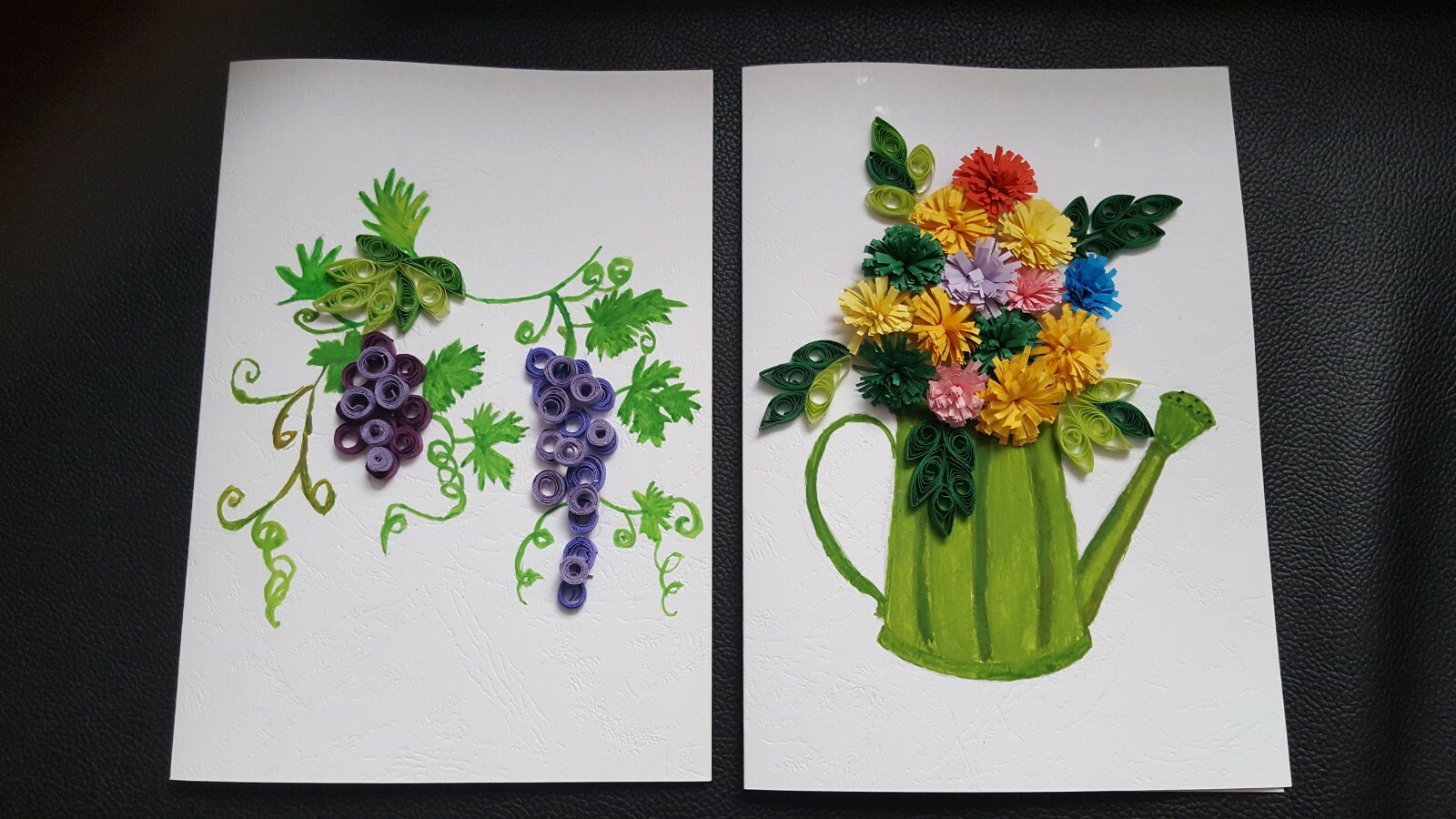 Quilling Cards Handmade Greeting Cards Blank Birthday,Good Luck