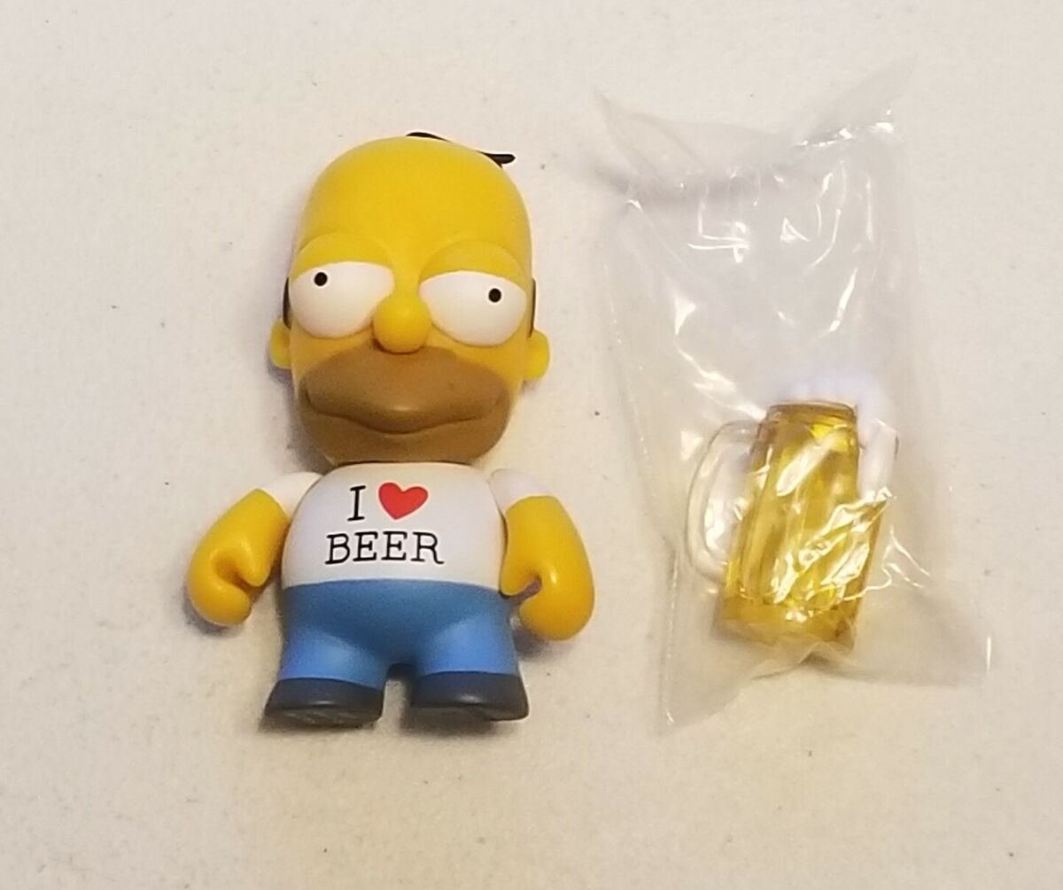 NO BOX Kidrobot Simpsons Love Tester Machine Moe's Tavern 3 Mini