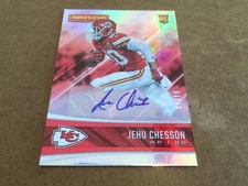 2017 Rookies & Stars Jehu Chesson Rookie Auto /10 RC Michigan