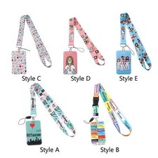 Card Holder Universal Detachable Breakaway Lanyard Card Lanyards Accessories