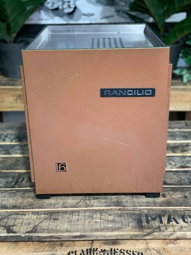 RANCILIO TYPE L6 1 GROUP BLACK & BROWN ESPRESSO COFFEE MACHINE DOMESTIC HOME BAR - Picture 2 of 12