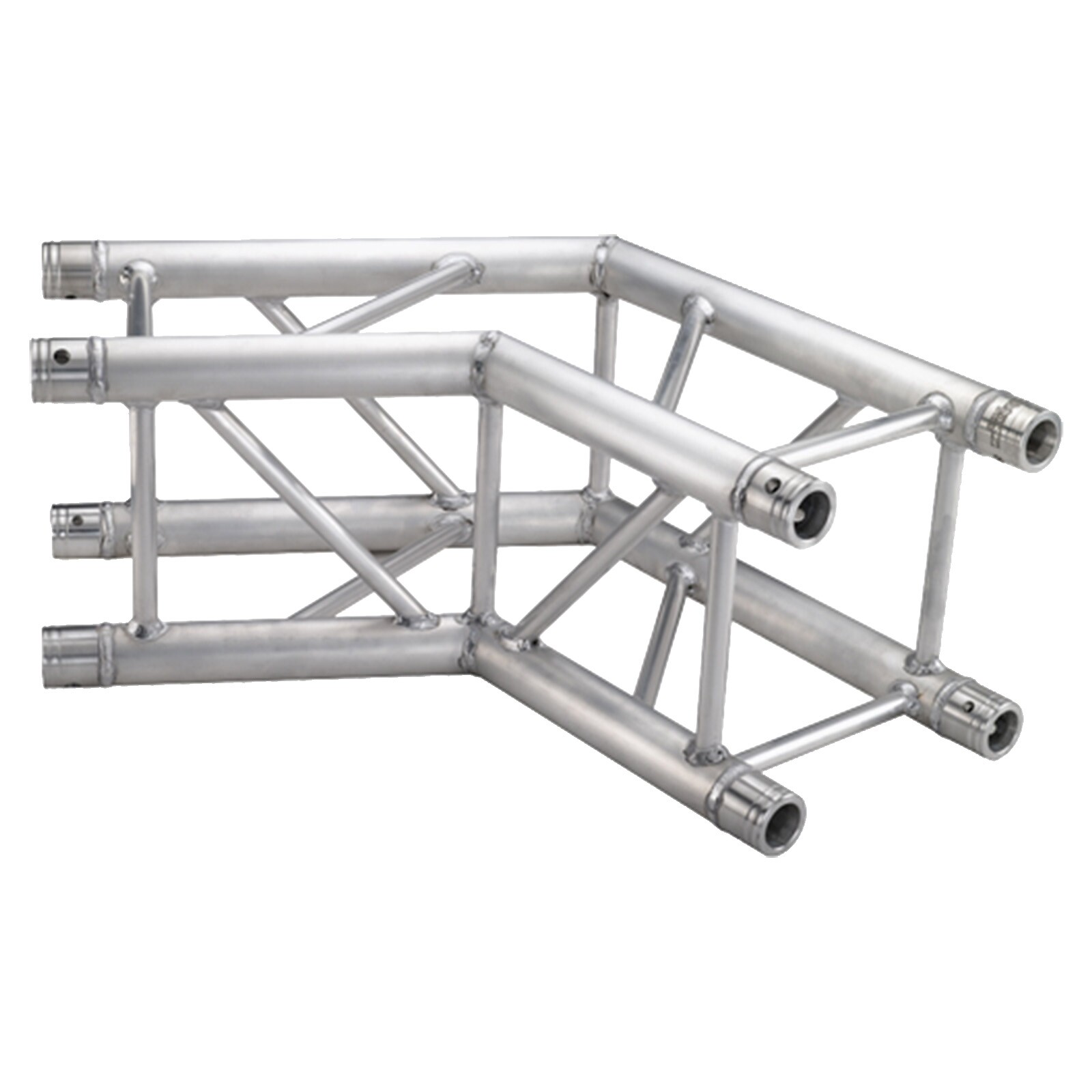 Global Truss SQ-4122 1,64 фута (0,5 м) Двухсторонний угловой сегмент фермы под углом 120 градусов