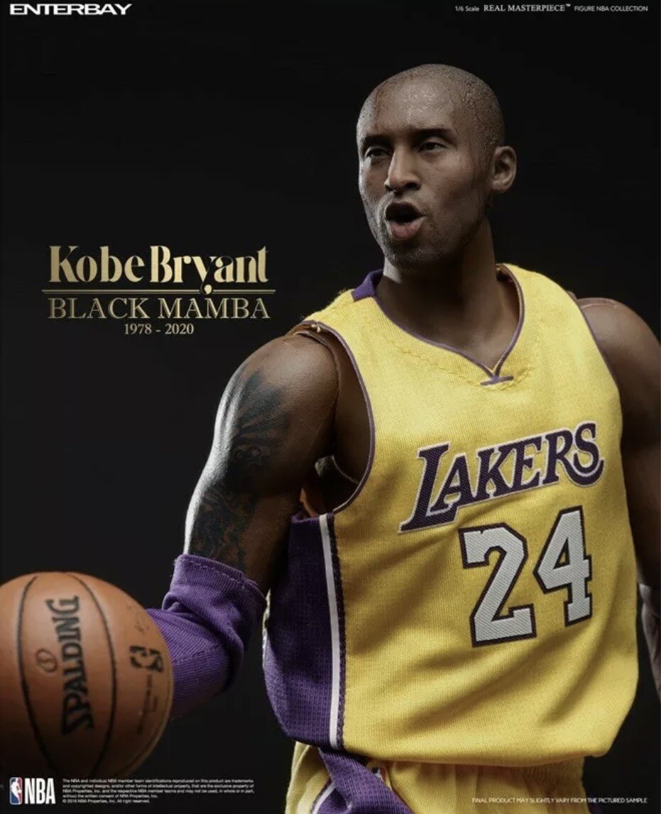 Enterbay Real Masterpieces 1/6 NBA LA Lakers Kobe Bryant Enterbay Real Masterpieces 1/6 NBA LA Lakers Kobe Bryant