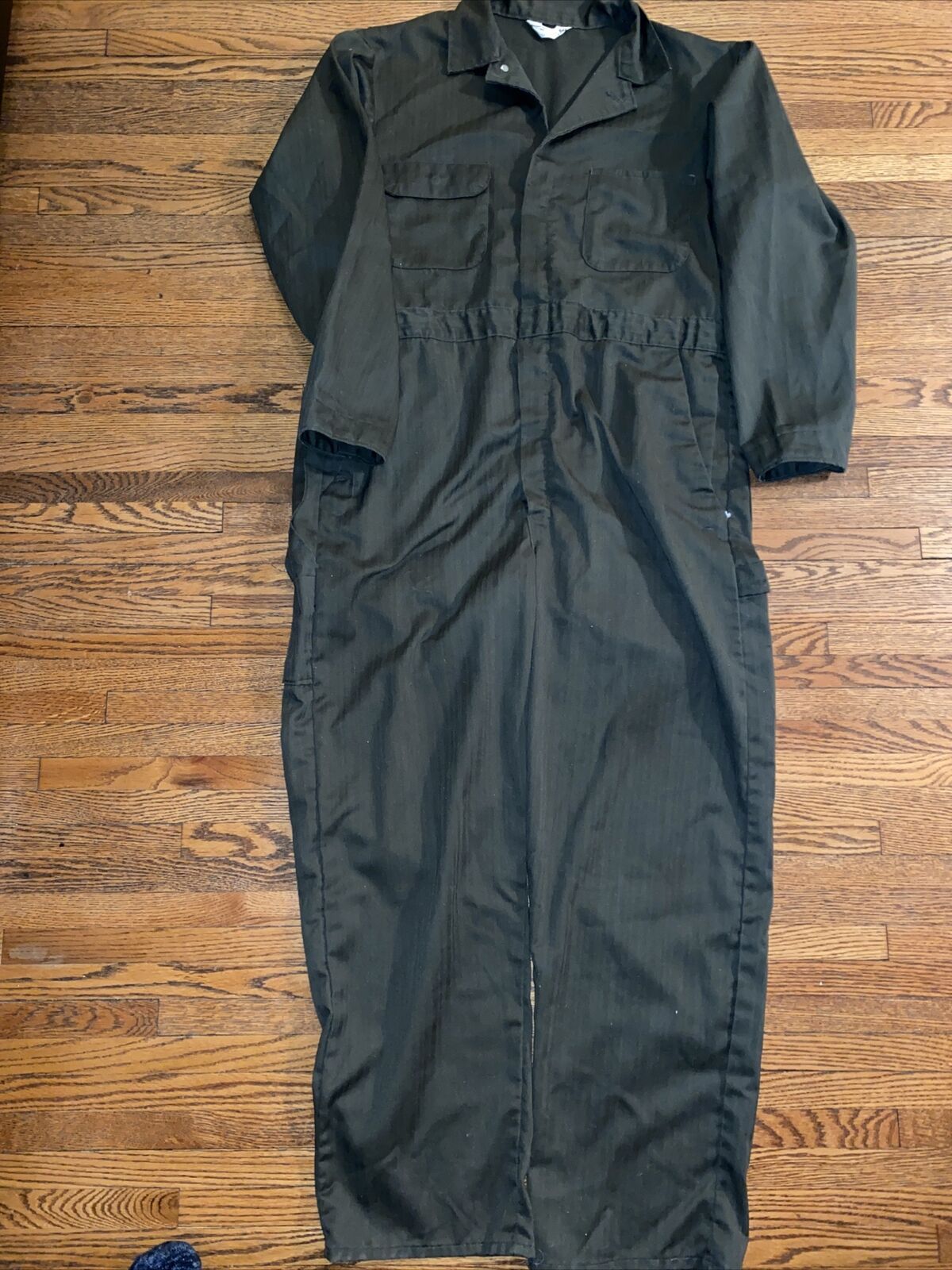 J.C. PENNY BIG MAC Coveralls VINTAGE 44R Army Green RARE Mechanic one piece