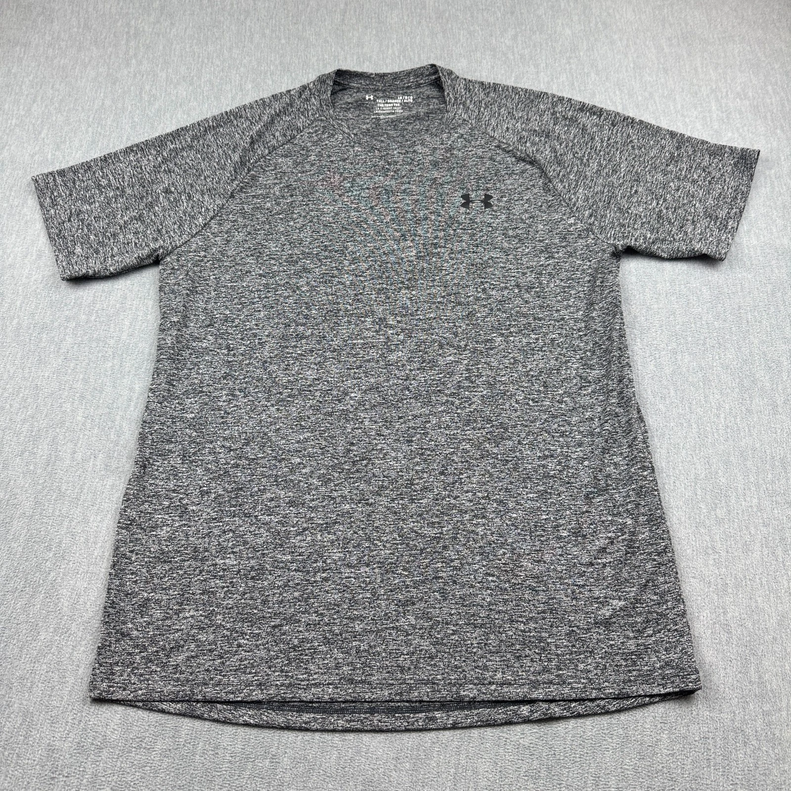 Under Armour T Shirt Men Large Tall Gray Tech 2.0 Short Sleeve Workout Athletic