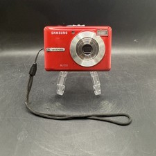 Samsung BL103 Digital Camera 10.2MP Red 2.7" LCD Compact Point Shoot Tested