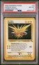 Pokémon Zapdos #15/62 Corrected Foil Holo Rare - 1999 Unlimited Fossil - PSA 8