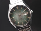 Vtg 1975 Seiko Lord Matic 5606-8110 Faceted Crystal Automatic Mens Watch JAPAN