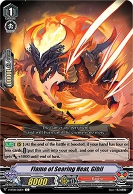 Flame of Searing Heat, Gibil - V-BT08/061EN - C Nm-Mint, English Vanguard V Boos