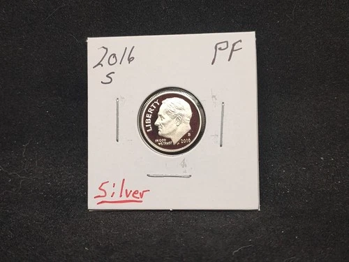 2016s silver proof roosevelt dime