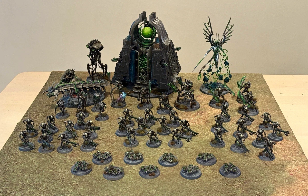 Necrons Fully Assembled & Painted Complete Army Warhammer 40K
