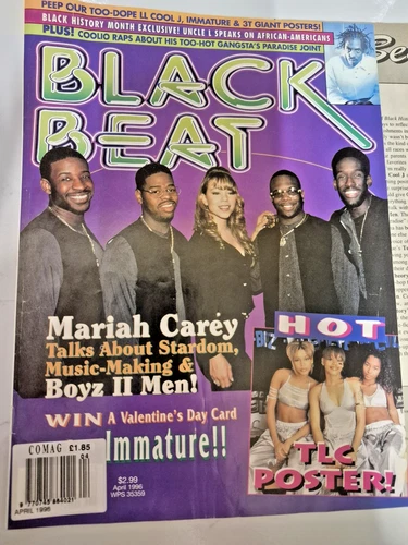 Mariah Carey Magazine Article: BLACK BEAT (April 1996)