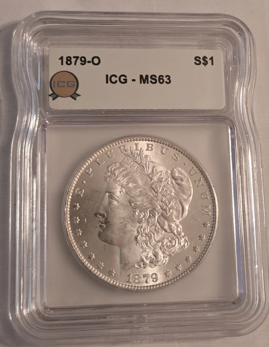 1879 Grade MS 63 Morgan US Dollars for sale | eBay