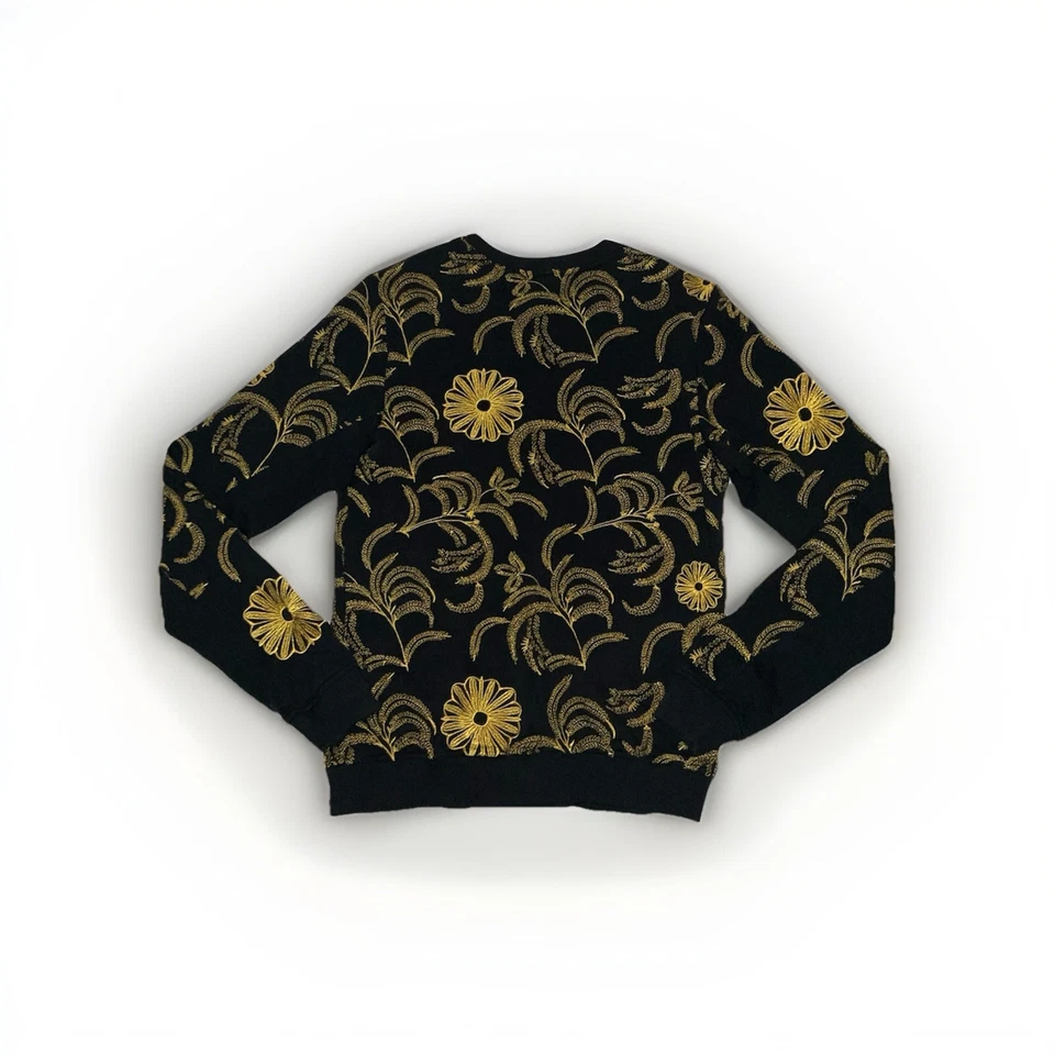 Suéter SCOTCH & SODA Dorado/Negro Amsterdam Couture Para Hombre Talla Pequeña RARO Foto 2 de 4