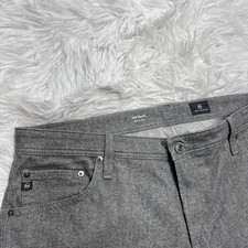 AG Adriano Goldschmied Jeans Men's 40x32 Grey Tellis Modern Slim Preppy Soft New