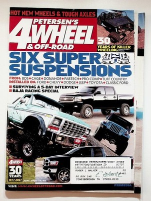 Petersen's 4 Wheel & Off-Road June 2007 Issue 30th Anniversary Primedia