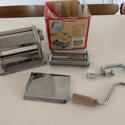 IMPERIA  Pasta-a-Fast Noodle PASTA MAKER Machine, IPS From Torino Italy Vintage