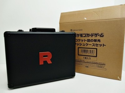 Pokemon Team Rocket Glory Attache Case Card Storage Box Limited Japan
