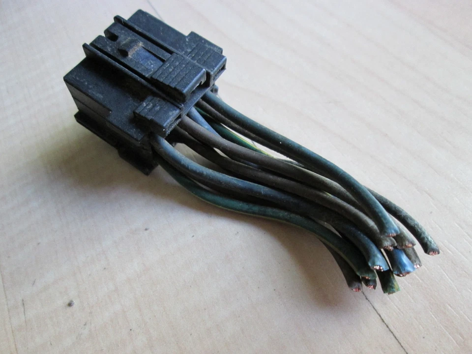 2001 Peterbilt 379 AMP 964561-2 15-pin Connector w/ Wiring for Wabco ABS #M260QL - Image 4 of 4