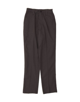 RED KAP Herren High Waist Tapered Chino Hose W24 L34 Schwarz Polyester AL06