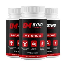  3 Pack Dyno My-Grow Muscle Support Dyno My-Grow Supplement 60Caps