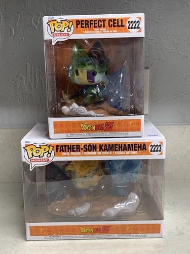 Funko Pop! Moments: Dragon Ball Father-Son Kamehameha & Perfect Cell #2223 #2222