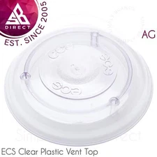 AG ECS Clear Plastic Vent Top Only│For Marine Boats