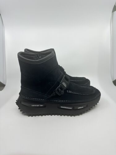 Adidas NMD S1 Neighborhood side zipper suede boots black ID1708 NWOB size 10.5 - Picture 3 of 5