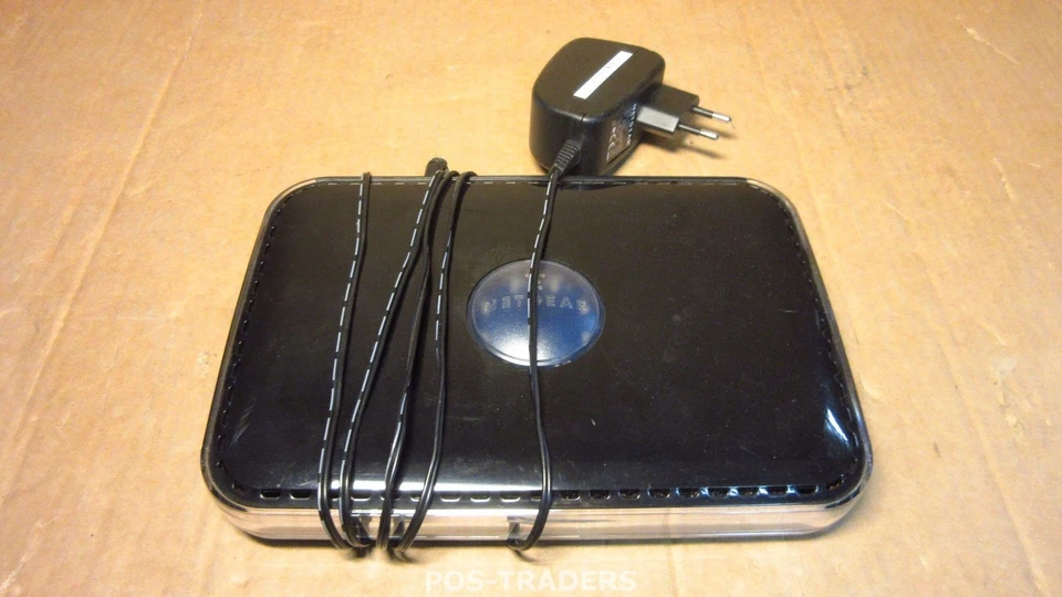 Netgear WNDR3300 RangeMax 4-Port Duo Wireless-N Router 2.4GHz/5.0GHz INCL PSU