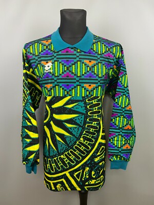 SWITZERLAND 1994 1995 GOALKEEPER SHIRT FOOTBALL SOCCER JERSEY LOTTO MENS  SIZE XL