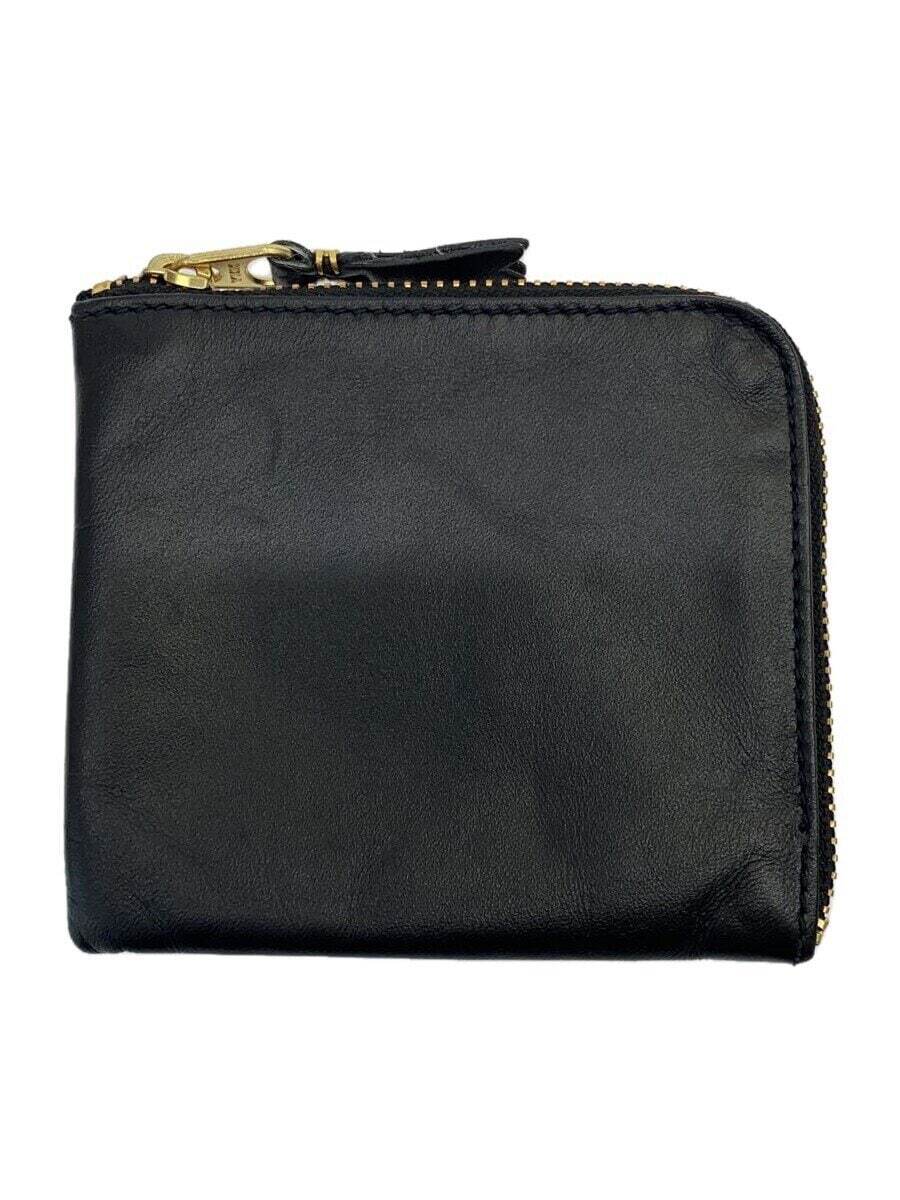 COMME des GARCONS Leather Wallet Men's L-Shaped, Slightly COMME des GARCONS Leather Wallet Men's L-Shaped, Slightly
